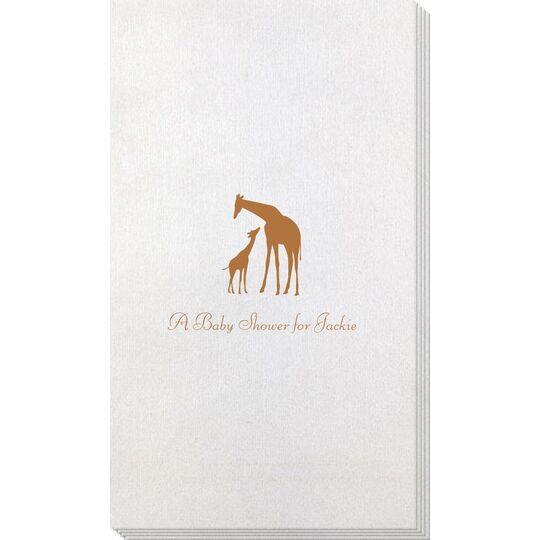 Giraffe Duo Bamboo Luxe Guest Towels